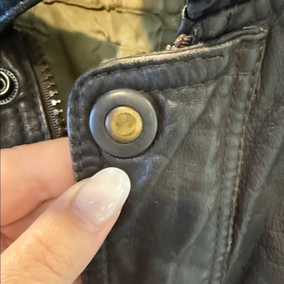 VINTAGE Men or ALL Classic Black Military Jacket size M - Picture 3 of 12